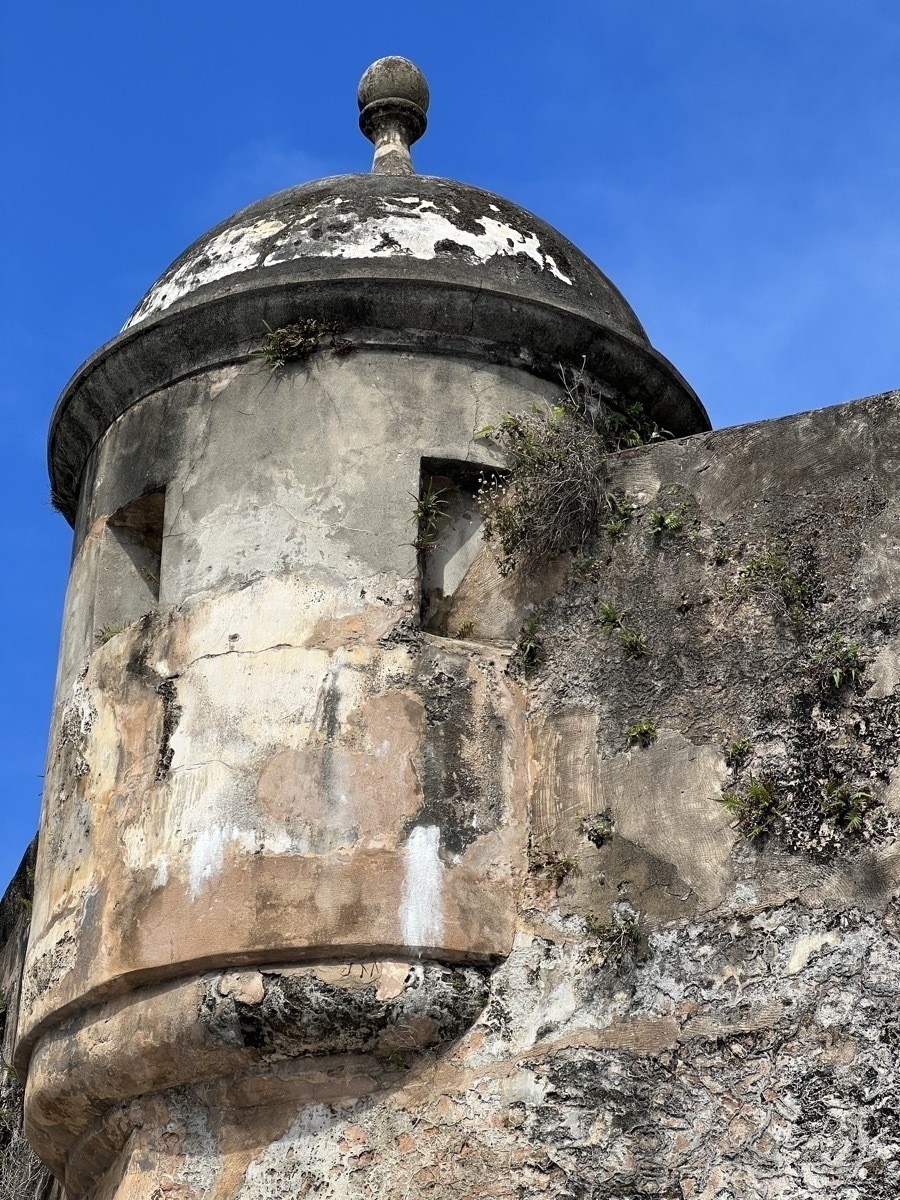 Stone turret